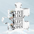 Goat Gifts Vintage Goat Ornament Farm Girl Gifts Decor For Home Signs Live Like Someone Left The Gate Open Acrylic Sign for Home Farm Animal Kitchen Bathroom Bedroom Goth Kitchen Decor