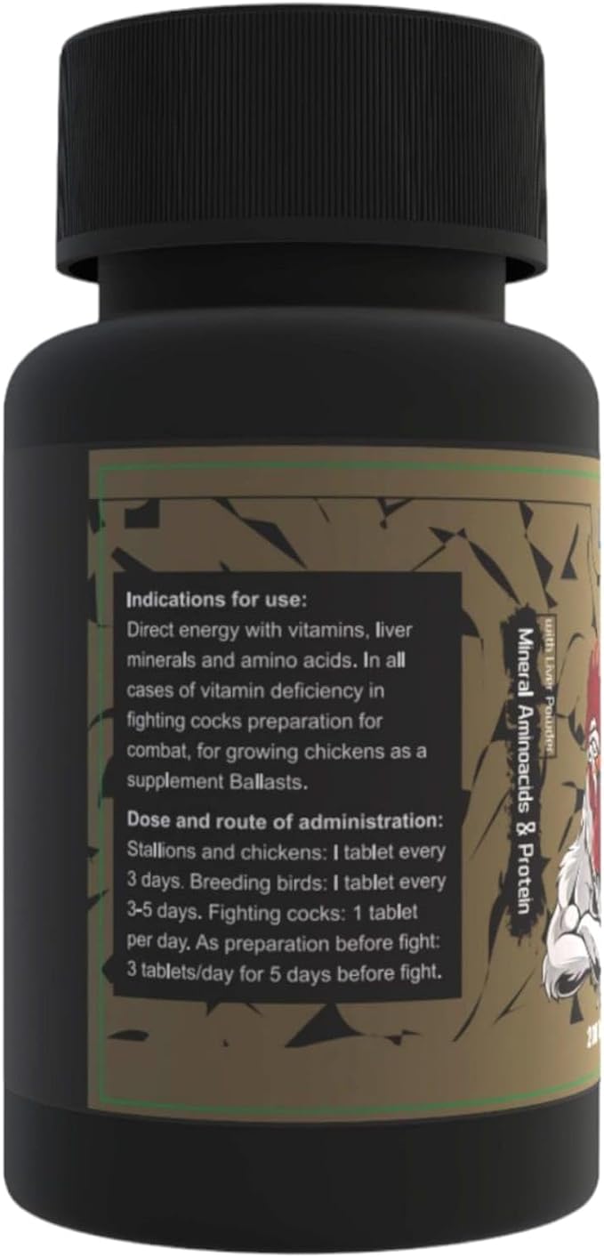 AminoBoost - Poultry asaupplement, Amino Acids + Minerals + Proteins - 200 Tablets