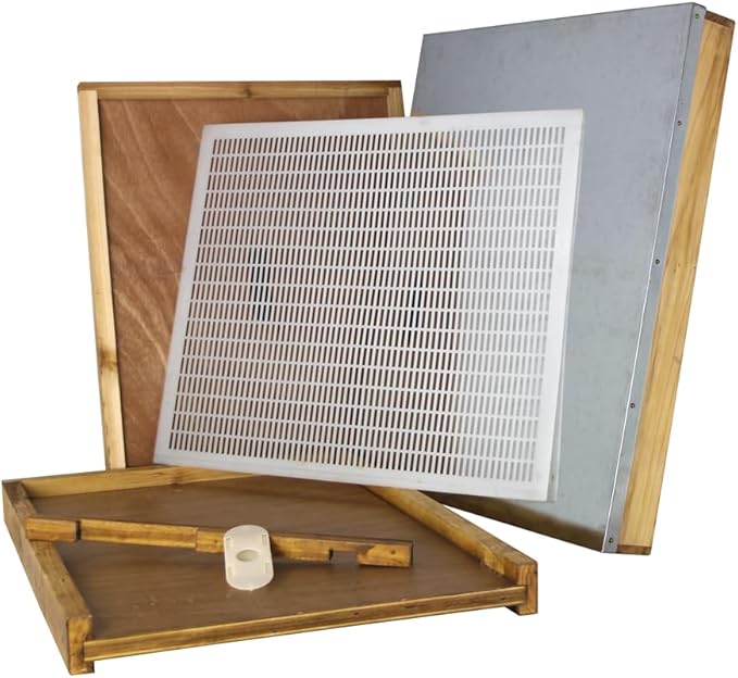 Wax-Coated 10 Frame Beehive - Starter Kit Starter Kit With 5 Frames