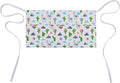 Unisex Chef Waiter Apron Waist Half Short Serving Aprons with 3 Pockets