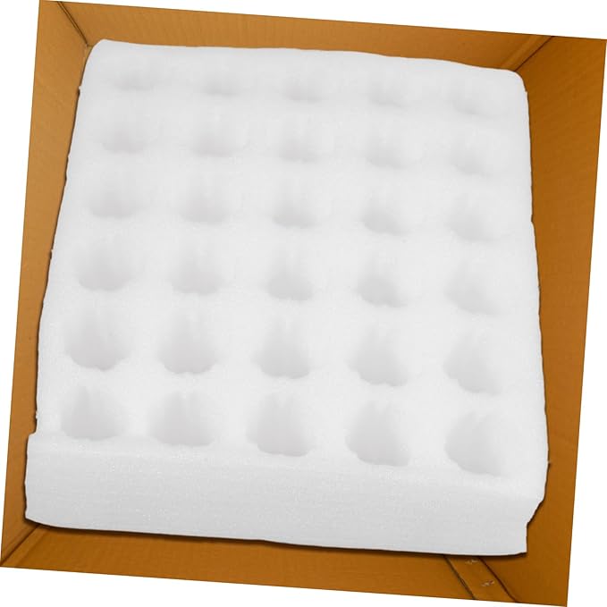 ABOOFAN Egg Shipping Holder Cell Egg Crate for Storage Protection Transport Versatile Material for Supermarkets Farms Households