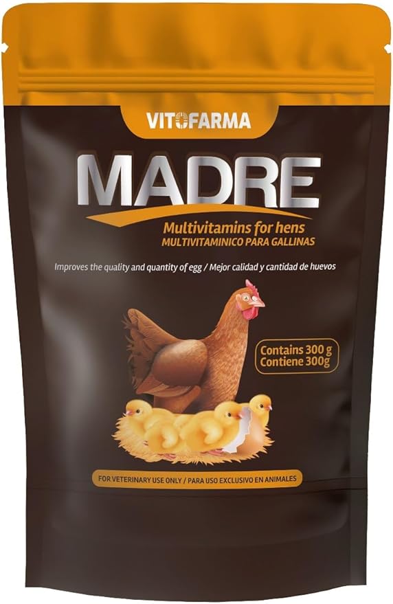 Madre Vitamin for Hens Rooster for Healthy Egg Producction and Fertility 240 gr