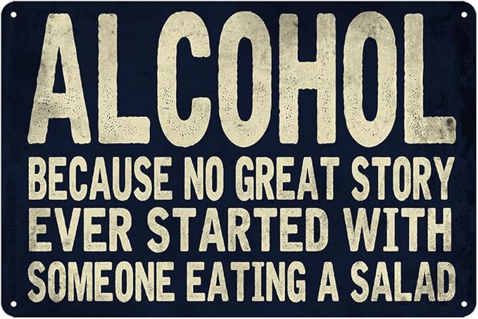 Bar Signs For Home Bar Funny Signs Man Cave Sign Vintage Alcohol Metal Tin Signs Beer Signs For Man Cave Basement Decor Accessories Garage Signs Bar Pictures Wall Decor Garage Decortion For Men 8x12 Inch