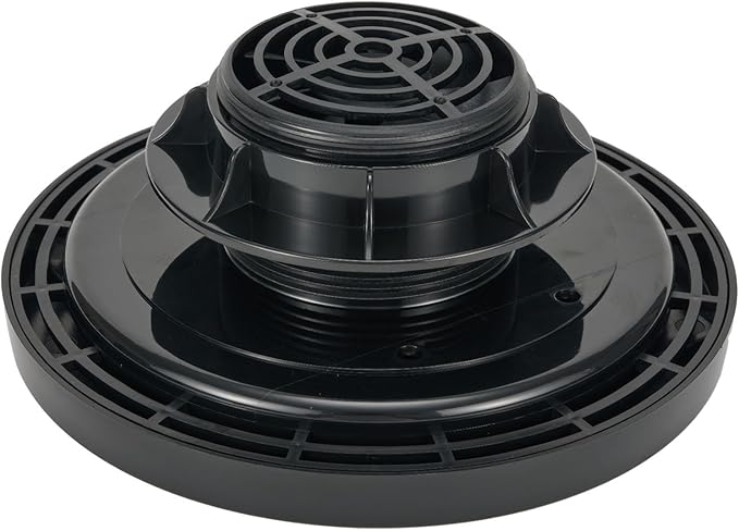 Portable Solar Vent Fan, Solar Powered Roof Fan Ventilator Loft Vent For Shed, for Small Sheds, Chicken Coops, Greenhouses, Boat RV, Weatherproof Metal Shell