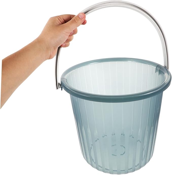 ABOOFAN Water Barrel for Car Detailing Plastic Bucket Portable Water Container for Home Garden Farm Use Handle