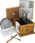 Wax-Coated 10 Frame Beehive - Starter Kit Starter Kit With 5 Frames