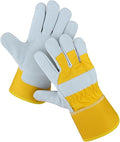 Daniel Smart Men & Women Goatskin Working Glove Lightweight Leather Safety Gloves for construction, gardening outdoor Work