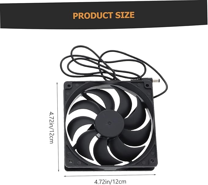 1set Solar Powered Fan for Chicken Coop Small Outdoor Cooling for Greenhouses Dog Houses Easy to Install Energy Efficient for Use