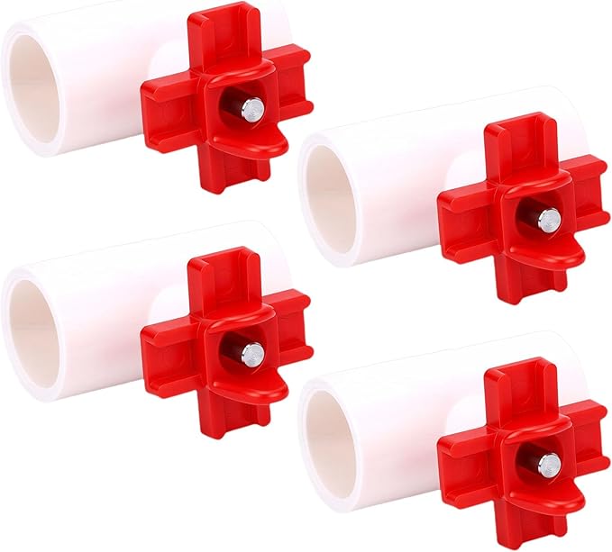 10PCS Chicken Waterer Nipples, Automatic Watering System Leakproof Design with Tee Fittings for Poultry Chicks and Chickens