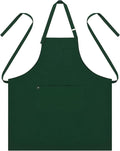 Chef Bib Aprons for Women and Men (Standard Dry Guard AA2095 & AA2095X) - Neck Strap Apron with Pockets 33"