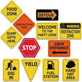 WERNNSAI Construction Party Decorations - 12 PCS Construction Birthday Party Supplies for Boys Kids Truck Birthday Cutouts Traffic Road Signs for Under Construction Party Baby Shower Wall Decor