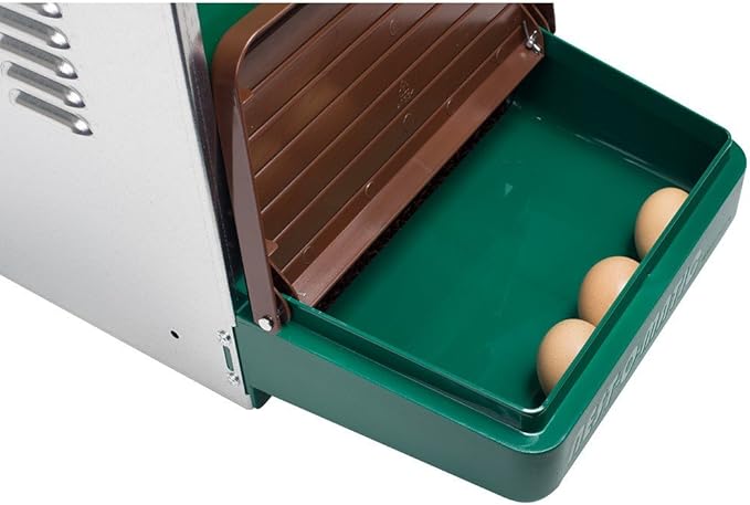Hatching Time Roll Out Nesting Box – Lay-Proof Design for 5–6 Hens – Easy Clean Plastic Nest with Removable Tray – Prevents Egg Breakage, Indoor and Outdoor Coop Use – UV-Resistant