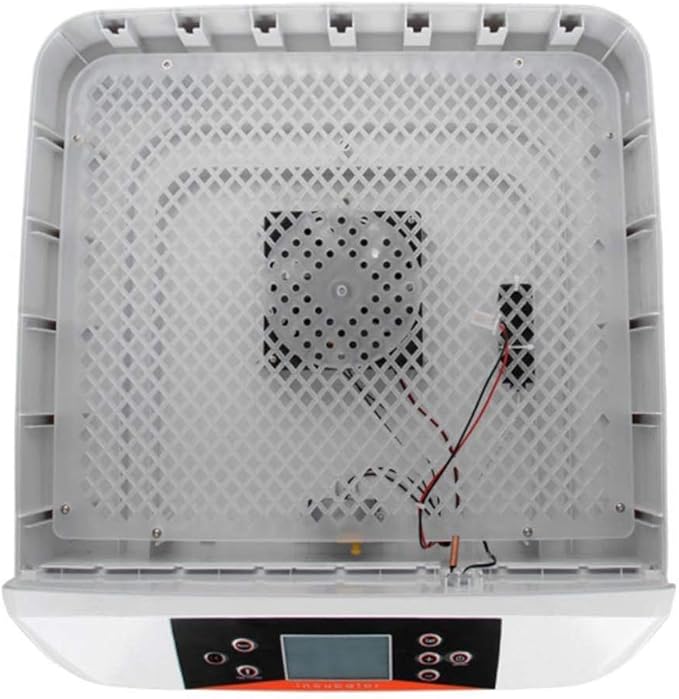 56 Egg Incubator Automatic Turning Digital Poultry Hatcher Temperature Humidity Control Built-in LED Egg Candler, for Chicken Duck Goose