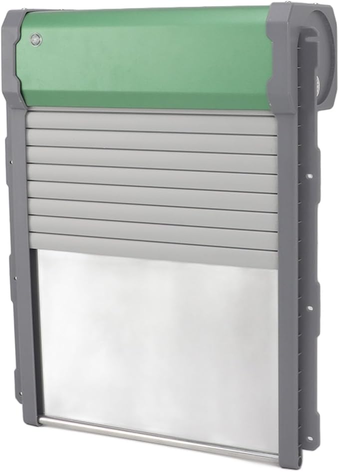 Ymiko Automatic Solar Chicken Coop Door with Timer, Light Sensor & Remote Control Automatic Poultry House Door Opener for Coop Ventilation