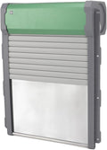 Ymiko Automatic Solar Chicken Coop Door with Timer, Light Sensor & Remote Control Automatic Poultry House Door Opener for Coop Ventilation