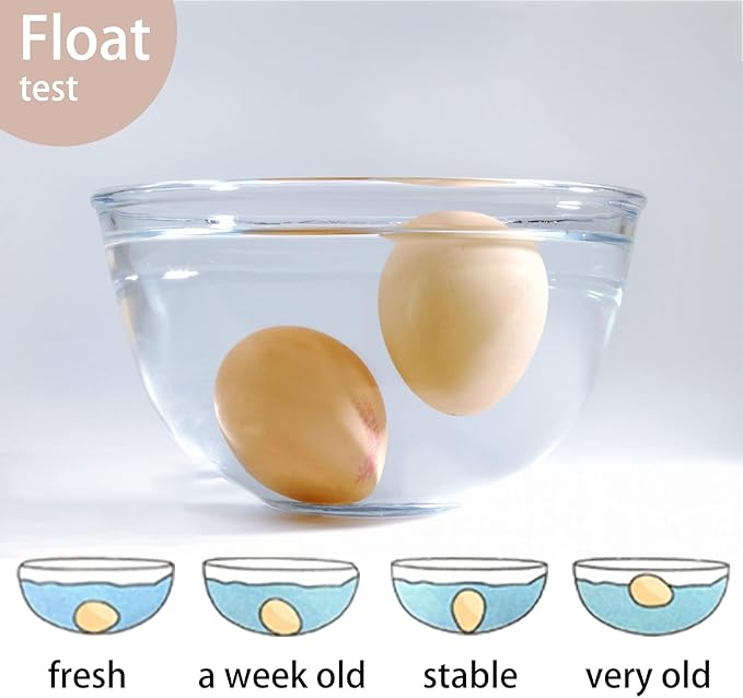 300 PCS Fresh Farm Eggs Handling Instructions Cards, 2x3.5" Cards for Carton, Basket, Farm, Supermarket