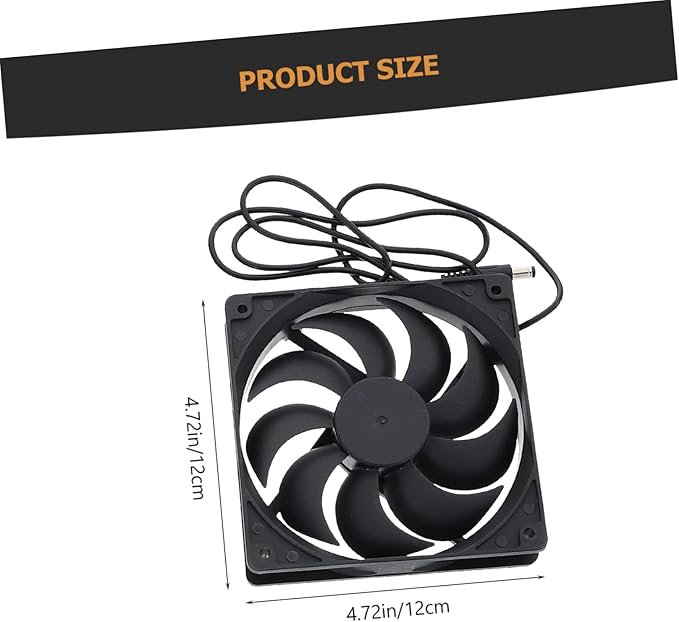 1set Solar Powered Small Fan for Chicken Coop and Greenhouse Portable Cooling for Hot Days Energy Saving Solar Fan