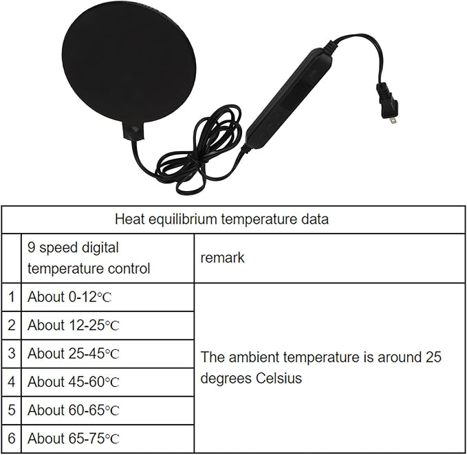 Chicken Water Heater for Winter, Poultry Water Heater Base 35W 120V Silicone Heated Pad Chicken Waterer Heated Chicken Coop Heater for Metal Bucket Stock Tank