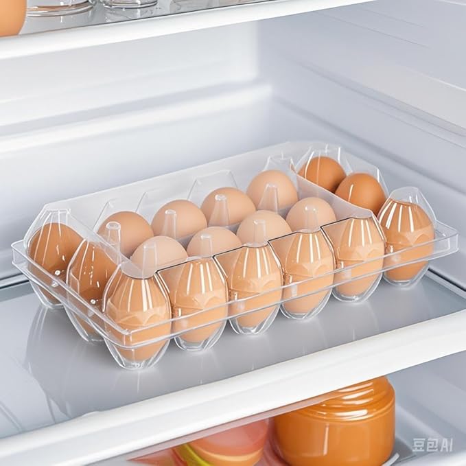 60 pc Plastic Bulk EggCarton,18 cone egg carton cheap bulk, Suitable For Storing Egg in Farmers' Markets, Supermarkets, Kitchens(3 * 6)