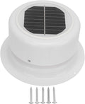 RV Solar Ventilation Fan,RV Solar Ceiling Vent Fan Comppact and Lightweight with ABS Material Strong Practicability, for RV Marine Shed Trailer