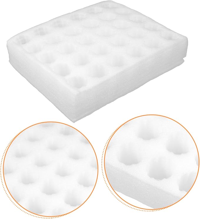 ABOOFAN Egg Shipping Holder Cell Egg Crate for Storage Protection Transport Versatile Material for Supermarkets Farms Households