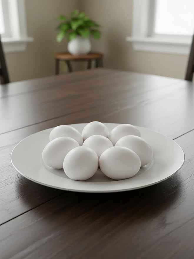 16 PCS Wooden Dummy Nest Eggs - Agricultural Tools for Chicken Coop Nesting,Encourages Hens to Lay Eggs
