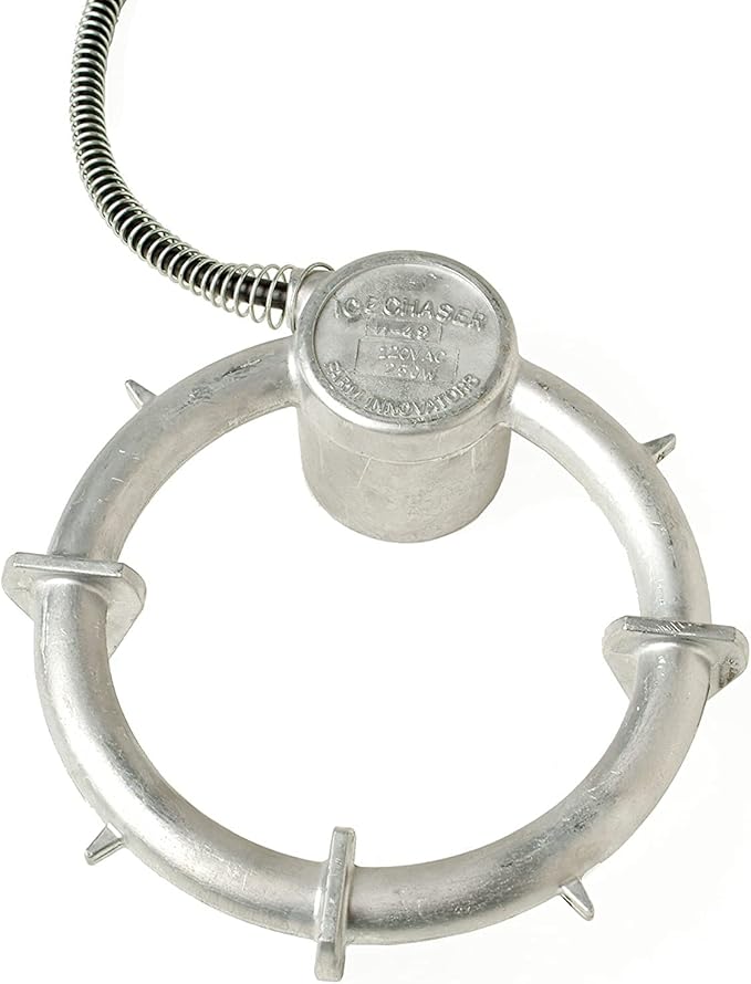 Farm Innovators 4 Pack Submergible Tank De-Icer, 1000W Water Deicer- Ice Chaser Cast Aluminum Design with Chew Proof Cord for Livestock Water Stock Tank