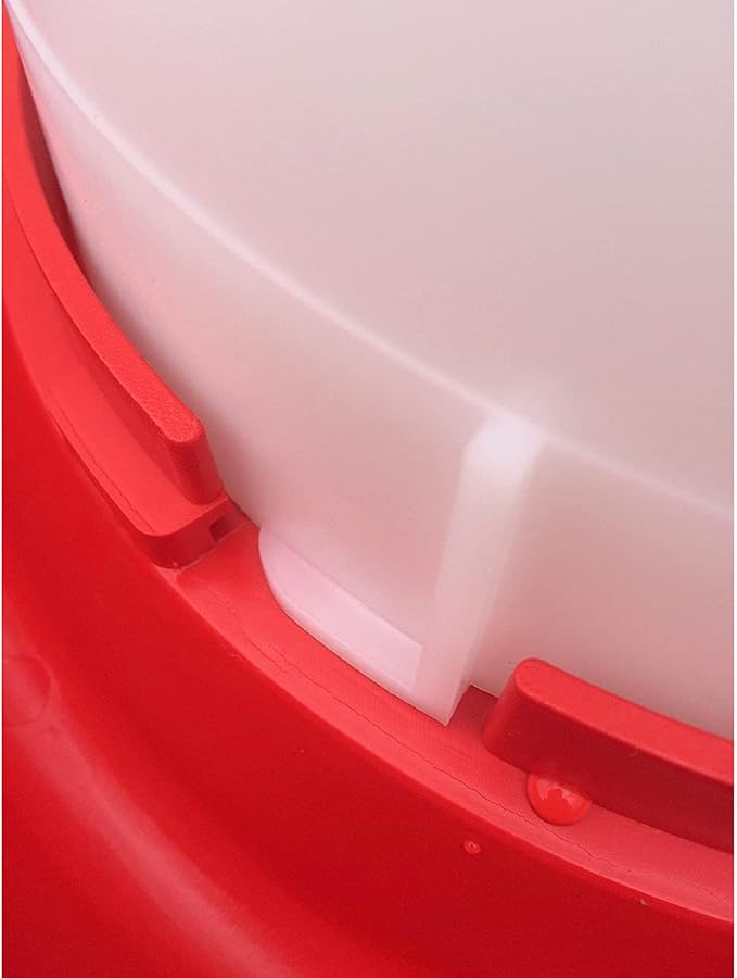 Farm Innovators 4 Pack Heated Chicken Waterer, Poultry Water Fountain, 3 Gallon