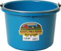 Miller Manufacturing P-8-TEAL 8-Quart Plastic Buckets, Teal