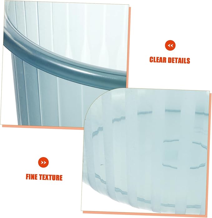 ABOOFAN Water Barrel for Car Detailing Plastic Bucket Portable Water Container for Home Garden Farm Use Handle