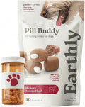 Earthly Pill Buddy Naturals - Beef Recipe Pill Hiding Treats for Dogs - Make A Perfect Pill Concealing Pocket Or Pouch for Any Size Medication - 30 Servings