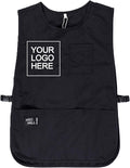 Waterproof Unisex Cobbler Apron with 4 Pockets Vest Style Ultralight Chef Waiter Work Overalls