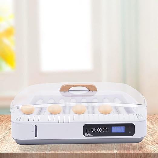 Egg Incubator 35 Eggs Poultry Hatching Machine with Automatic Egg Turning and Temperature Control Monitoring Digital Incubators for Hatching Chicken Duck Goose Quail Birds