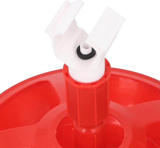 Zerodis Automatic Chicken Waterer, 2 Pack, PP Material, G3/4 Thread, Poultry Drinking Bowl for Chicks, Ducks, Geese Animal Water Dispenser