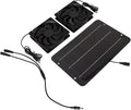 Solar Powered Fan Kits, Solar Fan for Chicken Coop Greenhouse Dog House Shed Exhaust Cooling Ventilation
