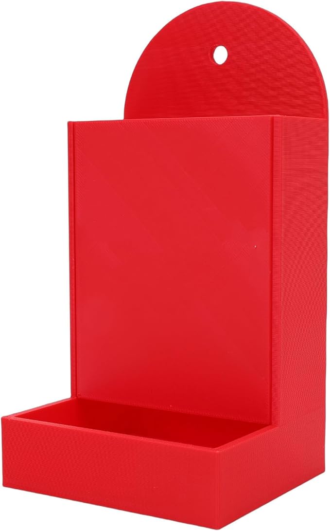 Zerodis Chicken Feeder Hanging Automatic PVC Feed Dispenser with Red Color Large Capacity for Chickens Ducks and Quails