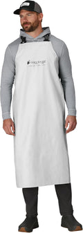 FROGG TOGGS Men's Waypoint Fish Apron, Waterproof, Durable with 4-Way Stretch, Black, OS