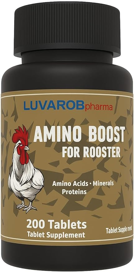AminoBoost - Poultry asaupplement, Amino Acids + Minerals + Proteins - 200 Tablets