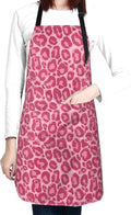 Perinsto Waterproof Apron With 2 Pockets Kitchen Chef Aprons Bibs For Cooking Baking Painting Gardening Grooming