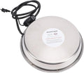 Chicken Waterer Heating Base, Thermostat Control Electric Heater with Water Proof Design, Ideal for Metal Plastic Poultry Drinker Ducks, Geese, Turkeys & Pigeons (US Plug)