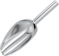 Stainless Steel Small Ice Scoop for Freezer,Scooper For Ice Bucket,Mini Metal Food Scoop For Ice Machine,6 Ounces