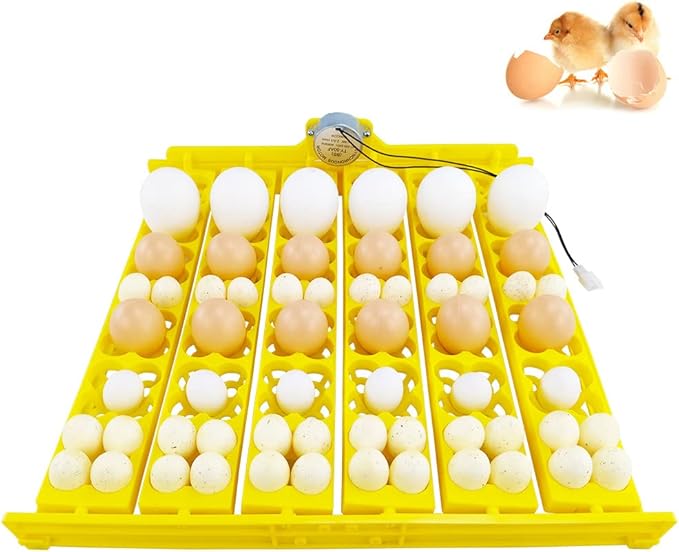 Automatic Multifunction Incubator Egg Tray With 110V Motor Turning Hatcher for Chickens/Ducks/Birds/Poultry (36-tray-110V)