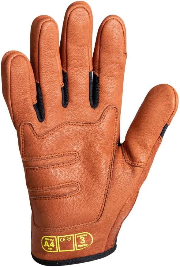 HexArmor High-Heat Resistance HeatArmor Gloves| Impact Protection | A9 Level Cut-Resistant | Welding Work Glove