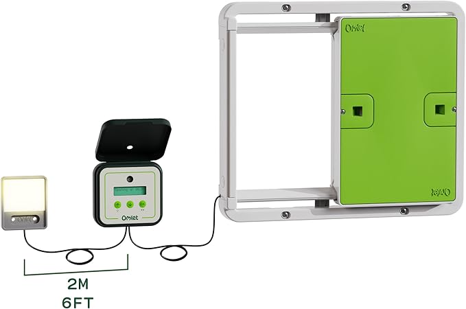 Omlet Coop Light for The Automatic Chicken Coop Door Opener | Encourages Your Flock to Roost | Add Gentle Illumination to Their House | Light Only