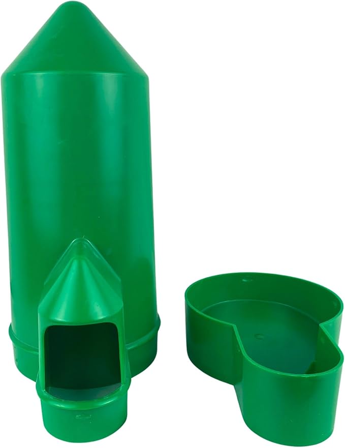 Gaun Detachable Bird Water Dispenser – Durable Bird Water Dispenser for Pigeons, Canaries, Ducks and Parakeets. Ideal Baby Chicken Supplies and Chicken Coop Accessories for Fresh Hydration