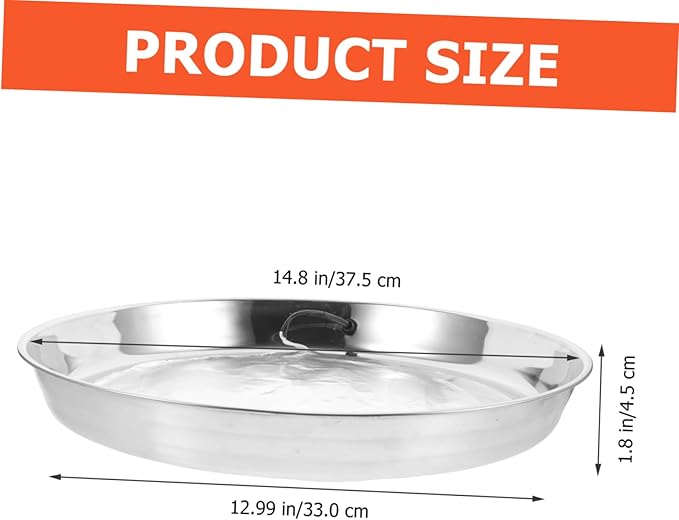YARNOW Sturdy Chicken Water Heater Heated Base for Poultry Winter Safe Dog Waterer Heater
