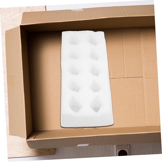 Luxshiny Egg Cartons Bulk Egg Crate Storage and Transportation Material Easy to Use