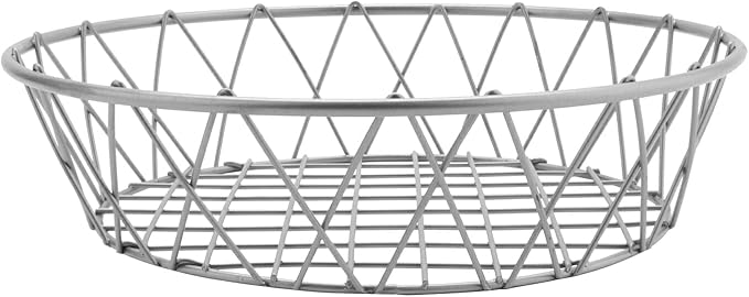 G.E.T. IR-905 Gray 12 Deep Iron Powder Coated Wire Baskets Collection