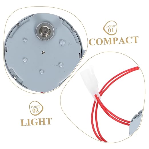 Egg Turner Motor Replacement for Chicken Incubator Automatic Rotator Accessory for Optimizing Hatching Rates Easy to Install Durable Material