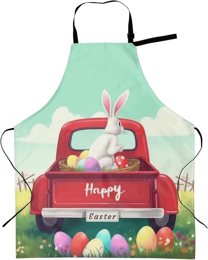 Shark Jumping Home Aprons 2 Pockets 33"×28" for Men Women, Ocean Sea Waterproof Kitchen Cooking Bib